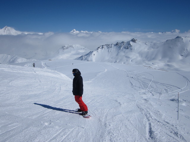 Markus auf der Piste G&eacute;n&eacute;py (8. M&auml;rz)