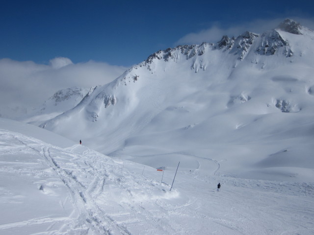 Markus neben der Piste G&eacute;n&eacute;py (8. M&auml;rz)