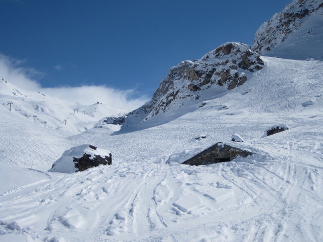 neben der Piste Prariond (8. M&auml;rz)