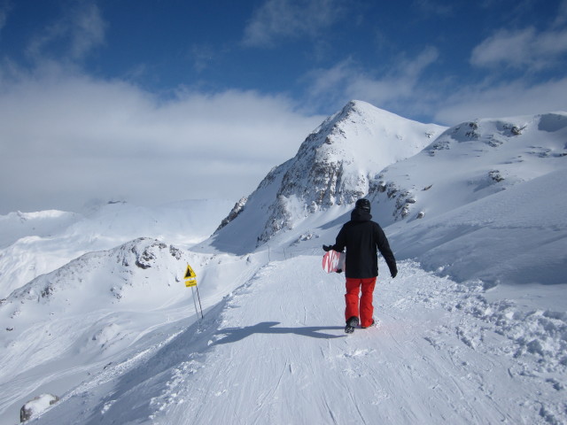 Markus auf der Piste Pramecou (8. M&auml;rz)
