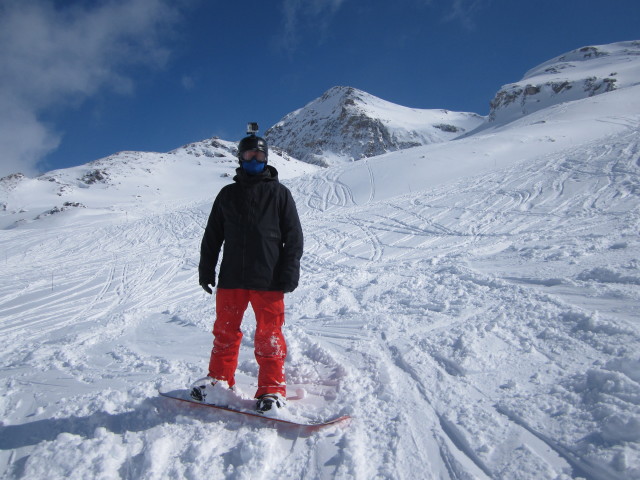 Markus auf der Piste Pramecou (8. M&auml;rz)
