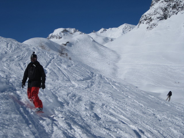 Markus im Vallon de la Sache (9. M&auml;rz)