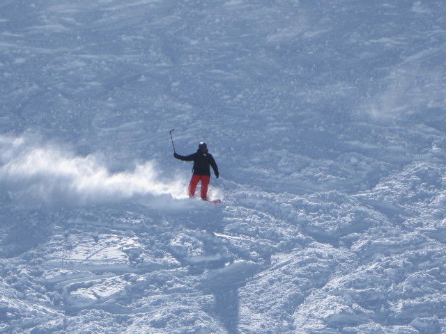 Markus neben der Piste Sache (9. M&auml;rz)