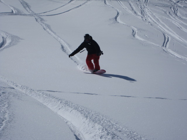 Markus im Vallon de la Sache (9. M&auml;rz)