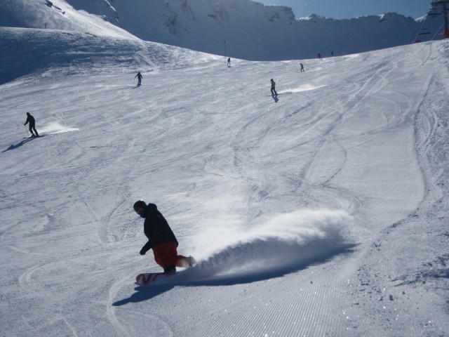 Markus auf der Piste Plan Milet (10. M&auml;rz)