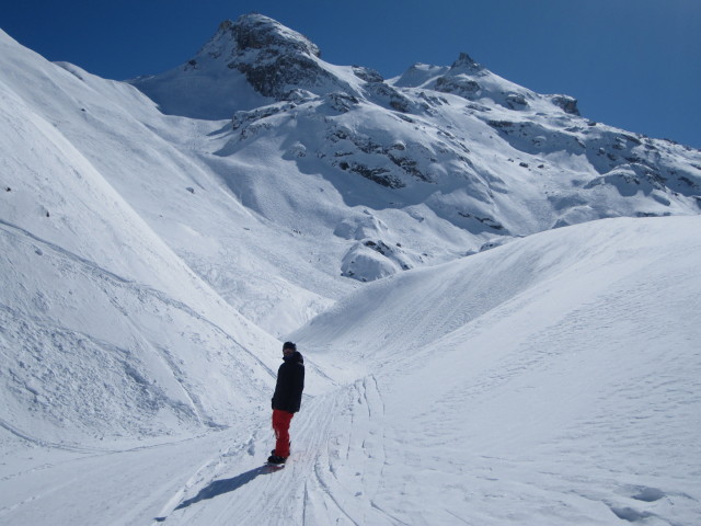Markus im Vallon de la Cugnai (10. M&auml;rz)