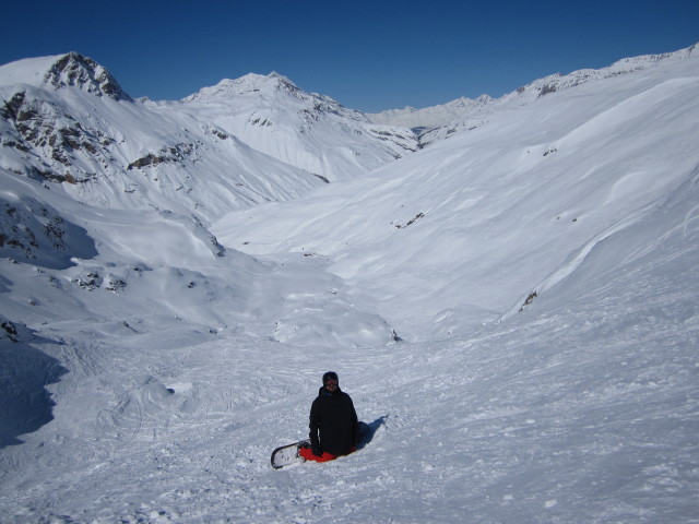 Markus im Vallon de la Cugnai (10. M&auml;rz)