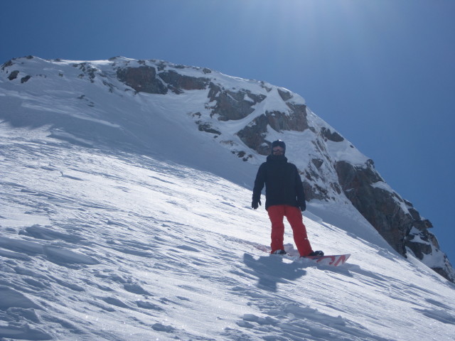 Markus im Vallon de la Cugnai (10. M&auml;rz)