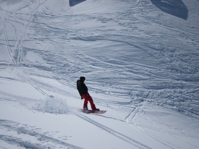 Markus im Vallon de la Cugnai (10. M&auml;rz)