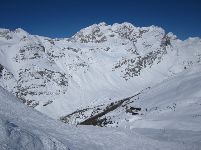 Markus neben der Piste Table d'Orientation (10. M&auml;rz)