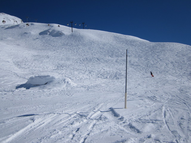 Markus neben der Piste Pyramides (10. M&auml;rz)