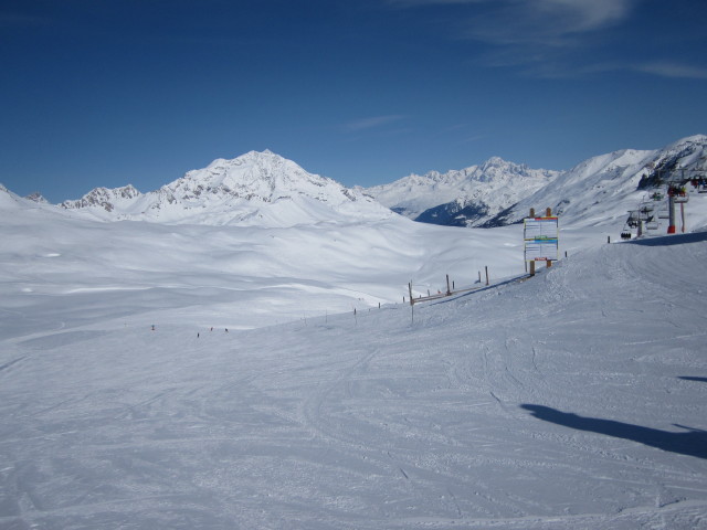 bei der Bergstation des Telesiege Grand Pre (11. M&auml;rz)