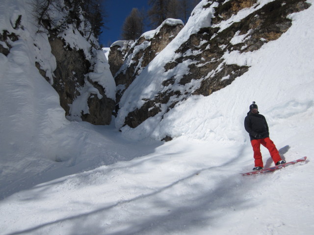Markus im Vallon de la Tovi&egrave;re (11. M&auml;rz)