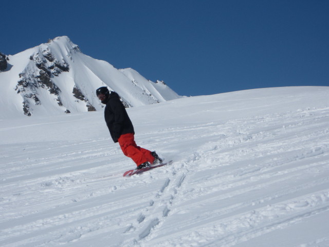 Markus auf der Montagne du Charvet (11. M&auml;rz)