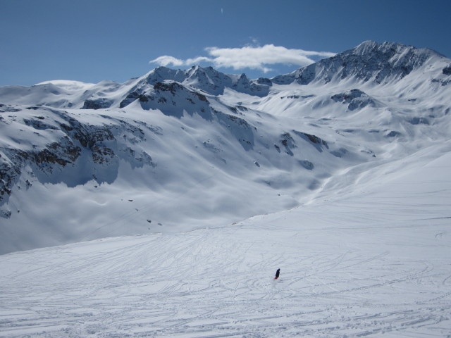 Markus auf der Montagne du Charvet (11. M&auml;rz)