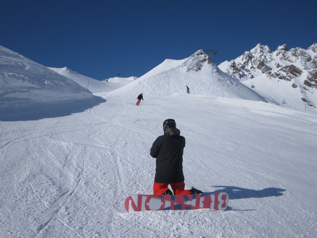 Markus auf der Piste Merles (12. M&auml;rz)