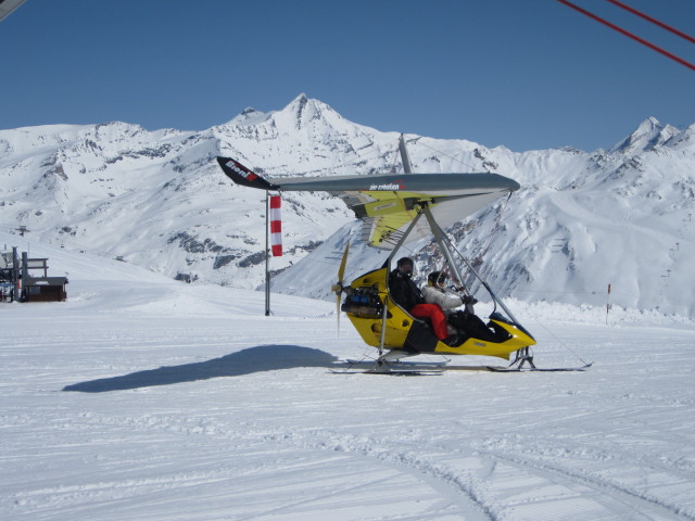 Markus im Tignes Air Experience (12. M&auml;rz)