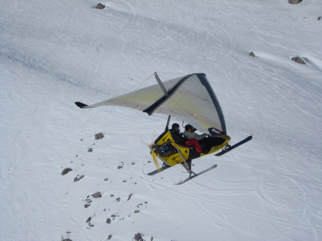 Markus im Tignes Air Experience (12. M&auml;rz)