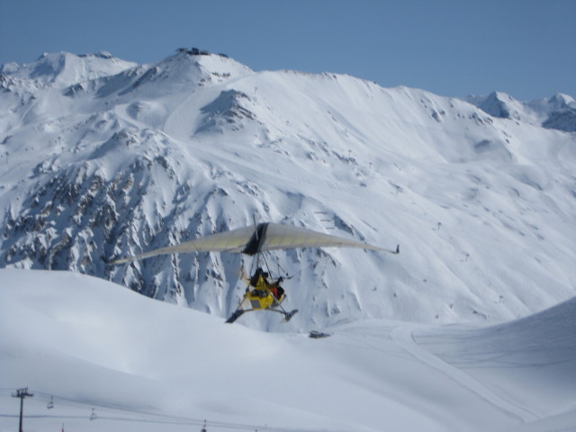 Markus im Tignes Air Experience (12. M&auml;rz)
