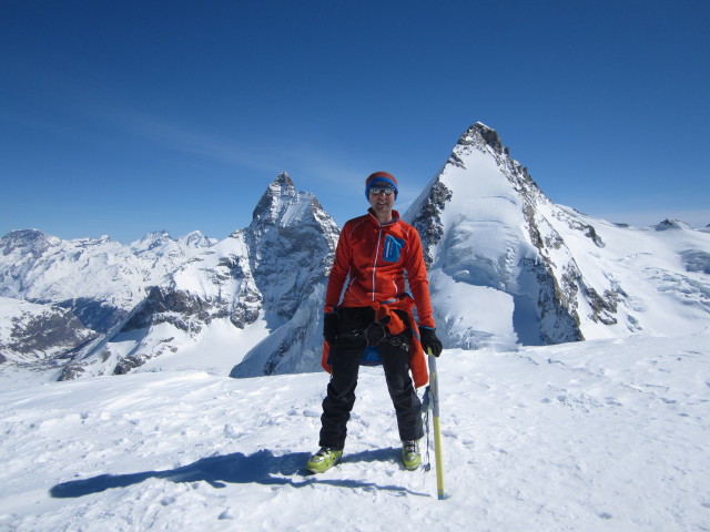 Ich auf der Tete de Valpelline, 3.799 m (20. März)
