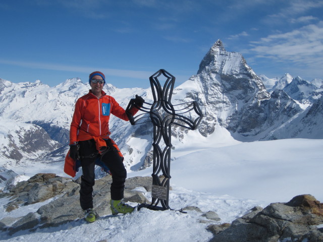 Ich auf der Tete Blanche, 3.710 m (20. M&auml;rz)