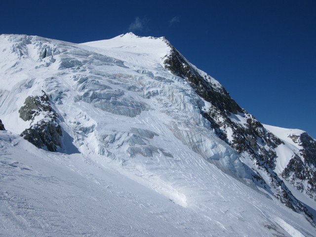 Pigne d'Arolla vom Glacier de Pi&egrave;ce aus (21. M&auml;rz)