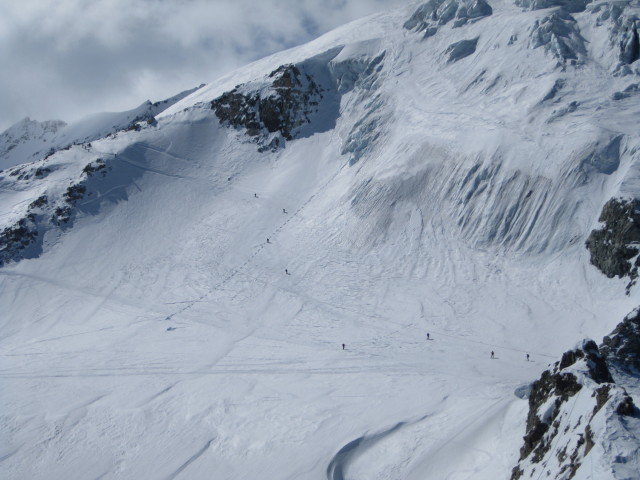 von der Cabane des Vignettes Richtung S&uuml;dwesten (21. M&auml;rz)