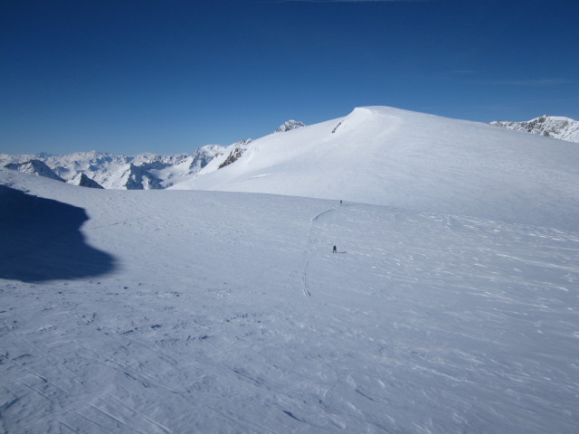 Anabel und Wolfgang am Glacier du Brenay (22. M&auml;rz)