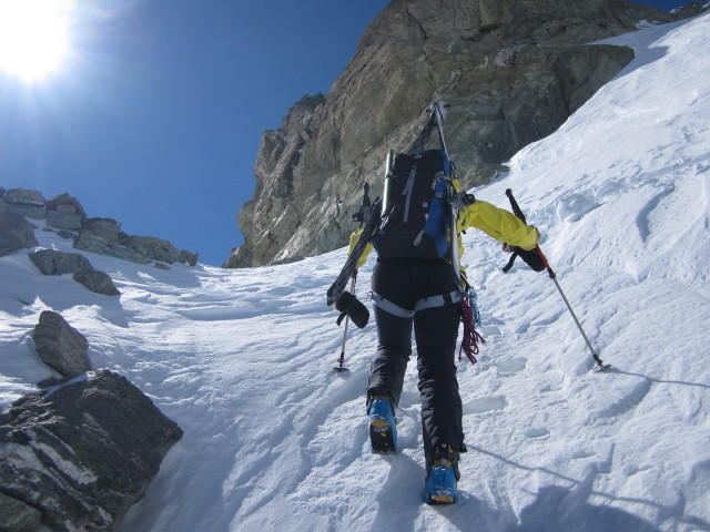 Anabel am Col Nord des Portons, 3.366 m (22. M&auml;rz)
