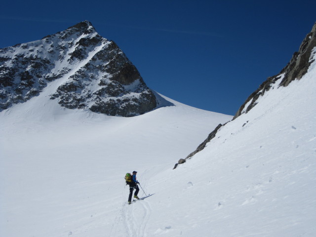 Wolfgang zwischen Col Nord des Portons und Glacier du Brenay (22. M&auml;rz)