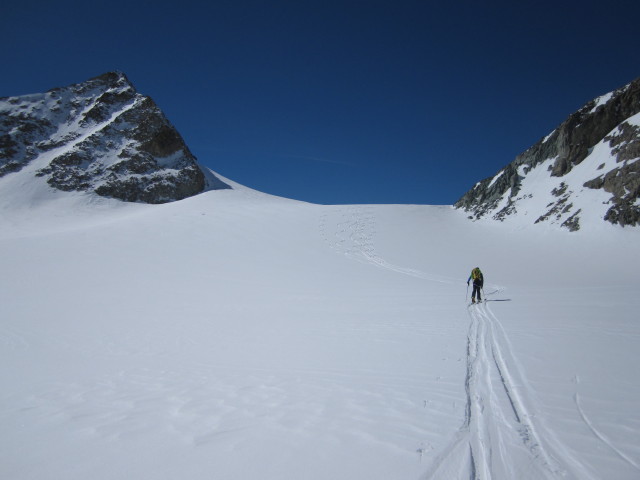 Wolfgang zwischen Col Nord des Portons und Glacier du Brenay (22. M&auml;rz)