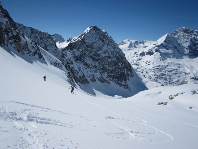 Wolfgang und Anabel in Les Portons (22. M&auml;rz)