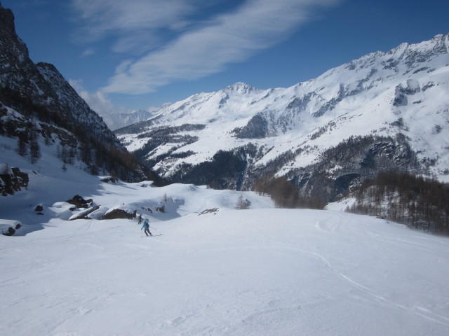 Wolfgang und Anabel in Places, 2.149 m (23. M&auml;rz)