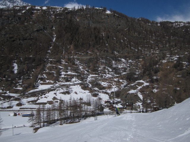 Wolfgang zwischen Places und Glacier (23. M&auml;rz)