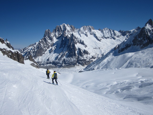 Wolfgang und Anabel im Vall&eacute;e Blanche
