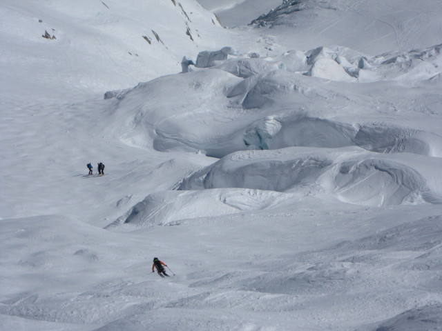 Rudolf bei den S&eacute;racs du G&eacute;ant