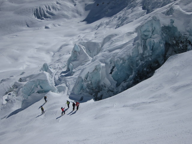 Anabel und Wolfgang bei den S&eacute;racs du G&eacute;ant