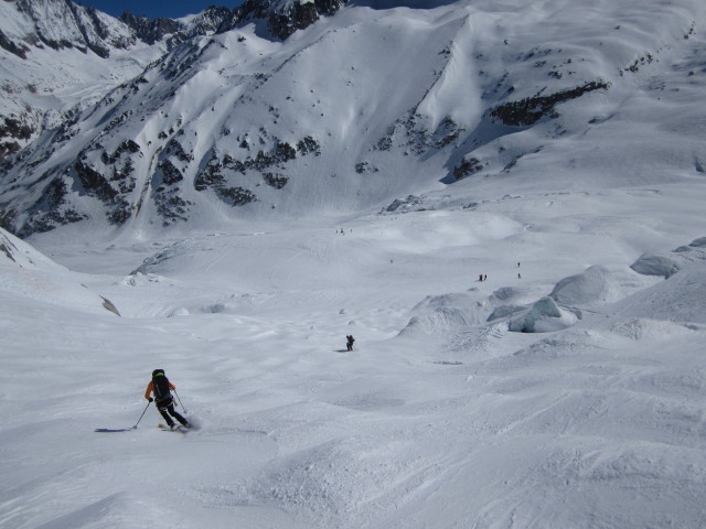 Rudolf und Herbert bei den S&eacute;racs du G&eacute;ant