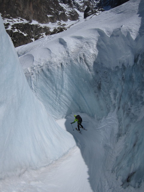 Rudolf am Mer de Glace