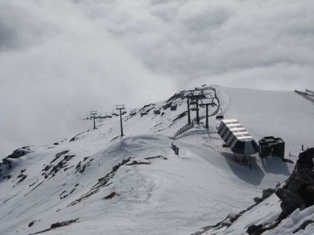 Bergstation der Speiereck-Gipfelbahn vom Speiereck aus