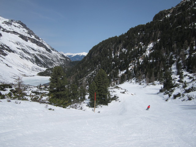 Eva-Maria auf der Gr&uuml;nseeabfahrt