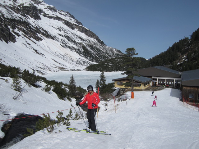 Eva-Maria auf der Gr&uuml;nseeabfahrt