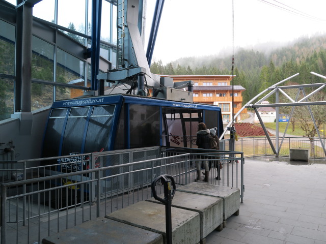 Talstation der Tiroler Zugspitzbahn, 1.225 m