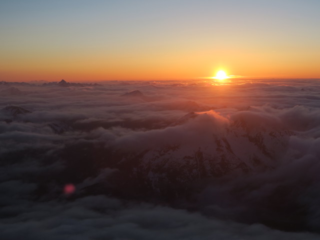 von der Zugspitze Richtung Westen