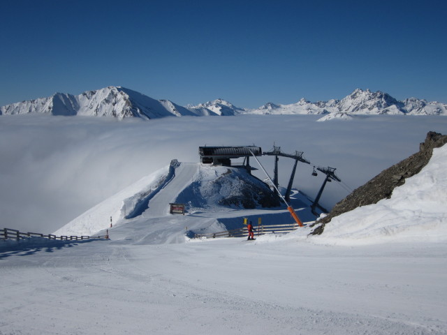 Bergstation der Lange Wand-Bahn, 2.853 m (10. Apr.)