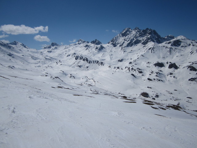 zwischen Piz Val Gronda und Heidelberger H&uuml;tte (11. Apr.)