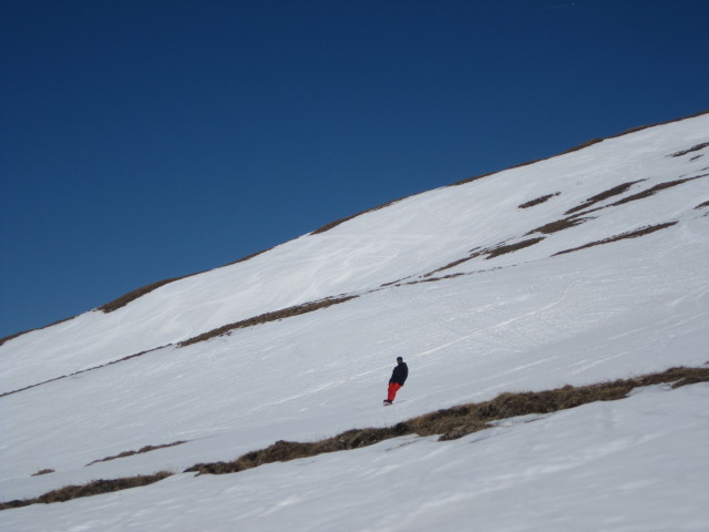 Markus zwischen Piz Val Gronda und Heidelberger H&uuml;tte (11. Apr.)