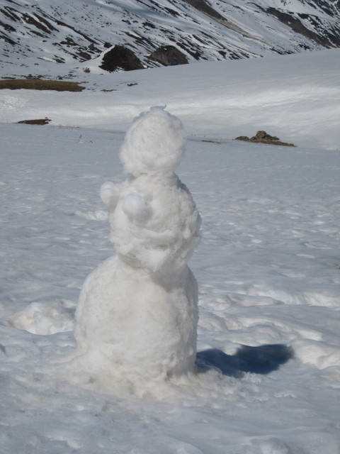 bei der Heidelberger H&uuml;tte, 2.264 m (11. Apr.)