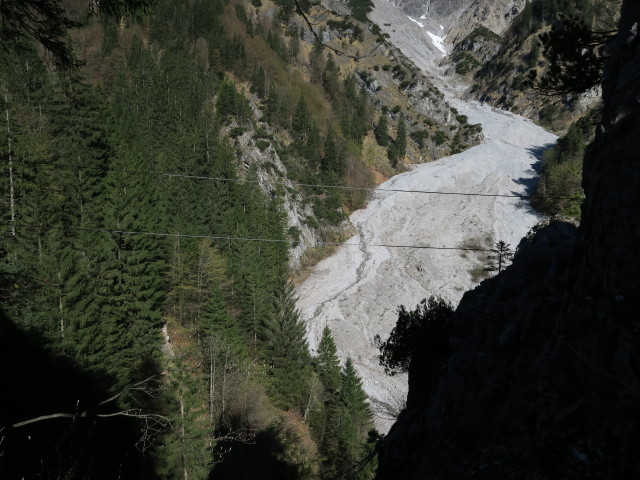 Valkastiel-Klettersteig: Seilbr&uuml;cke