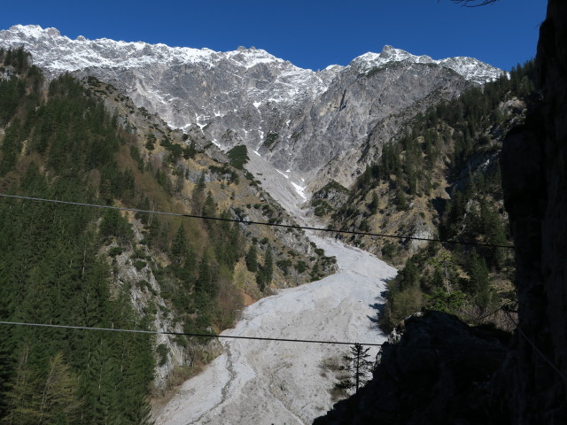 Valkastiel-Klettersteig: Seilbr&uuml;cke